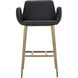 Lucano 40 inch Bravo Black Barstool